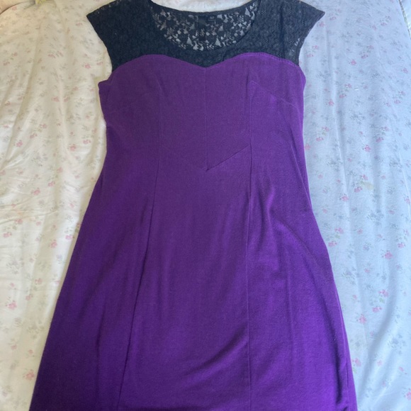 City Streets Dresses Jcpenny City Streets Purple And Black Lace